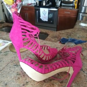 High heel sandals